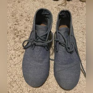 Girls’ Toms Jean with Aztec size 3
